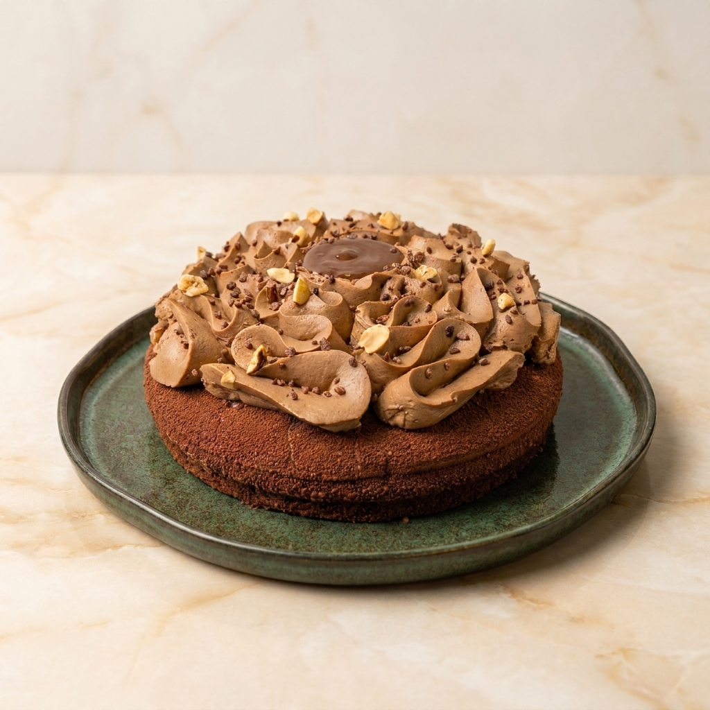 Entremet chocolat noir et lait (photo 2)